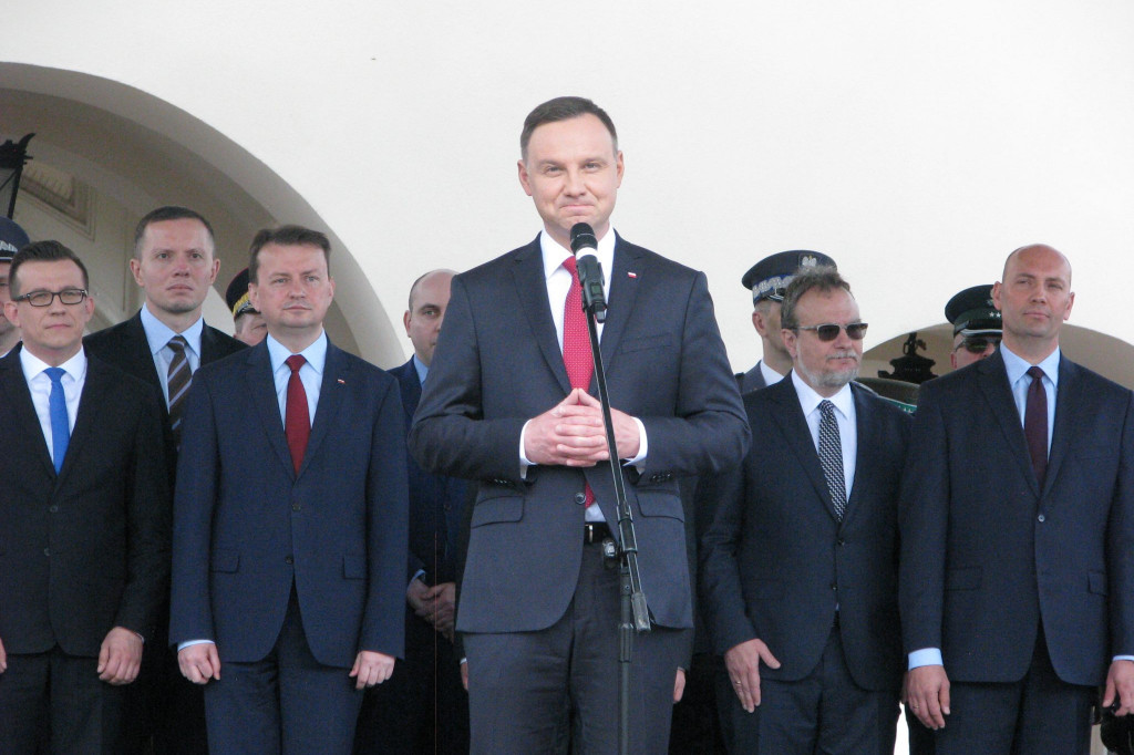 Zamość: Święto Straży Granicznej z prezydentem Andrzejem Dudą [ZDJĘCIA]
