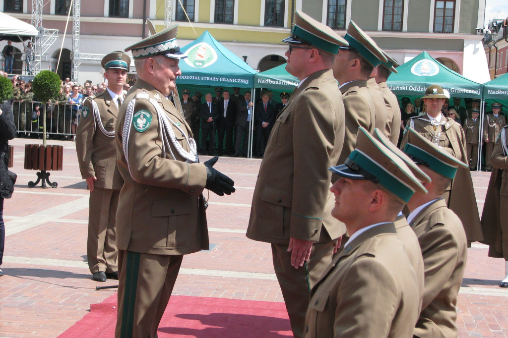 Zamość: Święto Straży Granicznej z prezydentem Andrzejem Dudą [ZDJĘCIA]