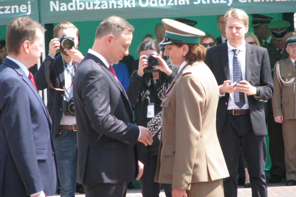 Zamość: Święto Straży Granicznej z prezydentem Andrzejem Dudą [ZDJĘCIA]