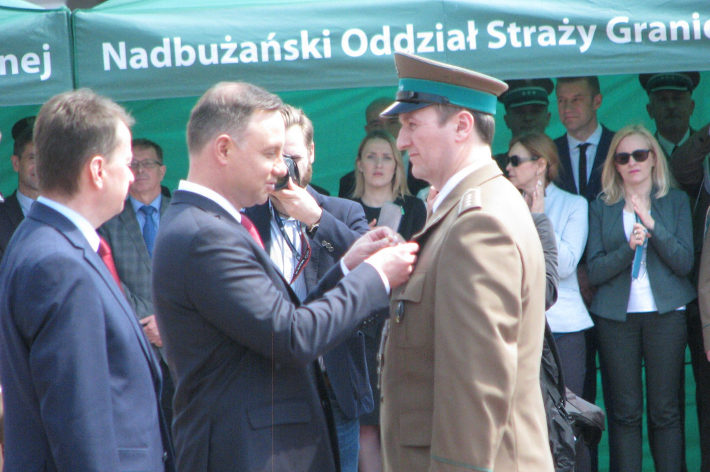 Zamość: Święto Straży Granicznej z prezydentem Andrzejem Dudą [ZDJĘCIA]