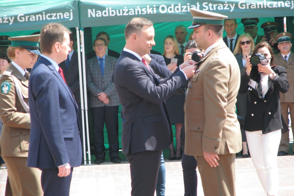 Zamość: Święto Straży Granicznej z prezydentem Andrzejem Dudą [ZDJĘCIA]