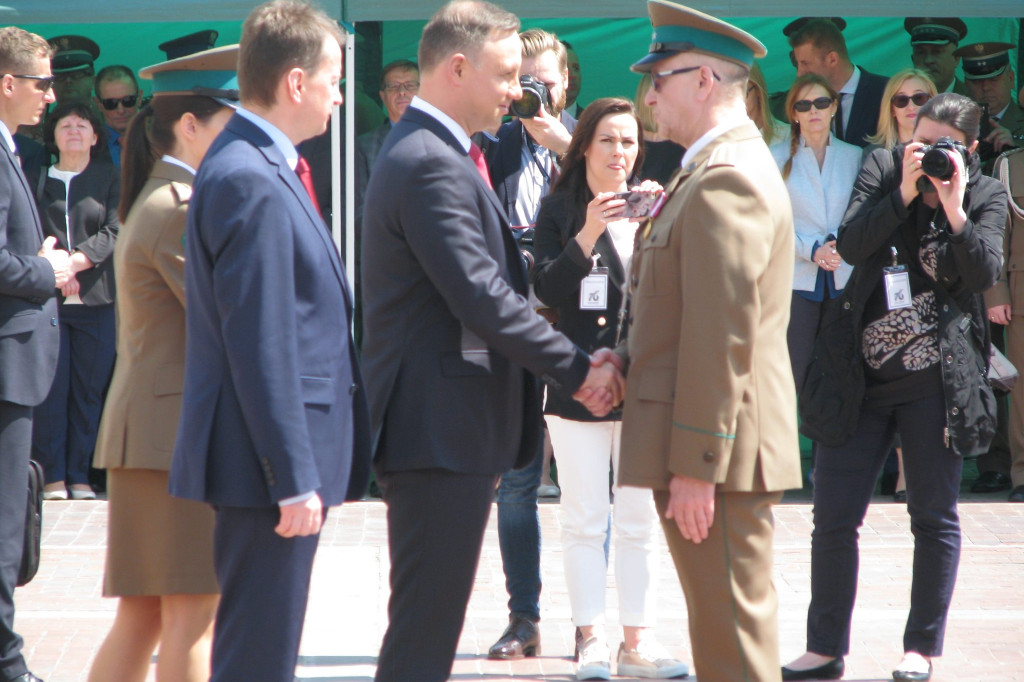 Zamość: Święto Straży Granicznej z prezydentem Andrzejem Dudą [ZDJĘCIA]