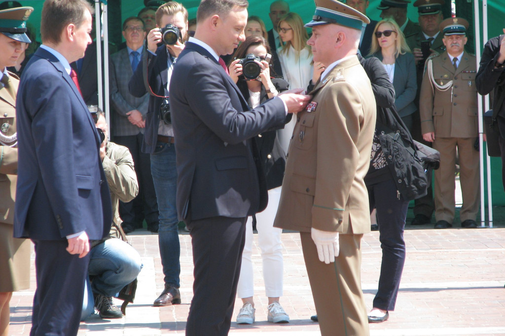 Zamość: Święto Straży Granicznej z prezydentem Andrzejem Dudą [ZDJĘCIA]