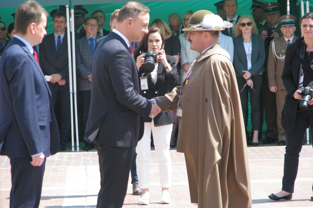 Zamość: Święto Straży Granicznej z prezydentem Andrzejem Dudą [ZDJĘCIA]