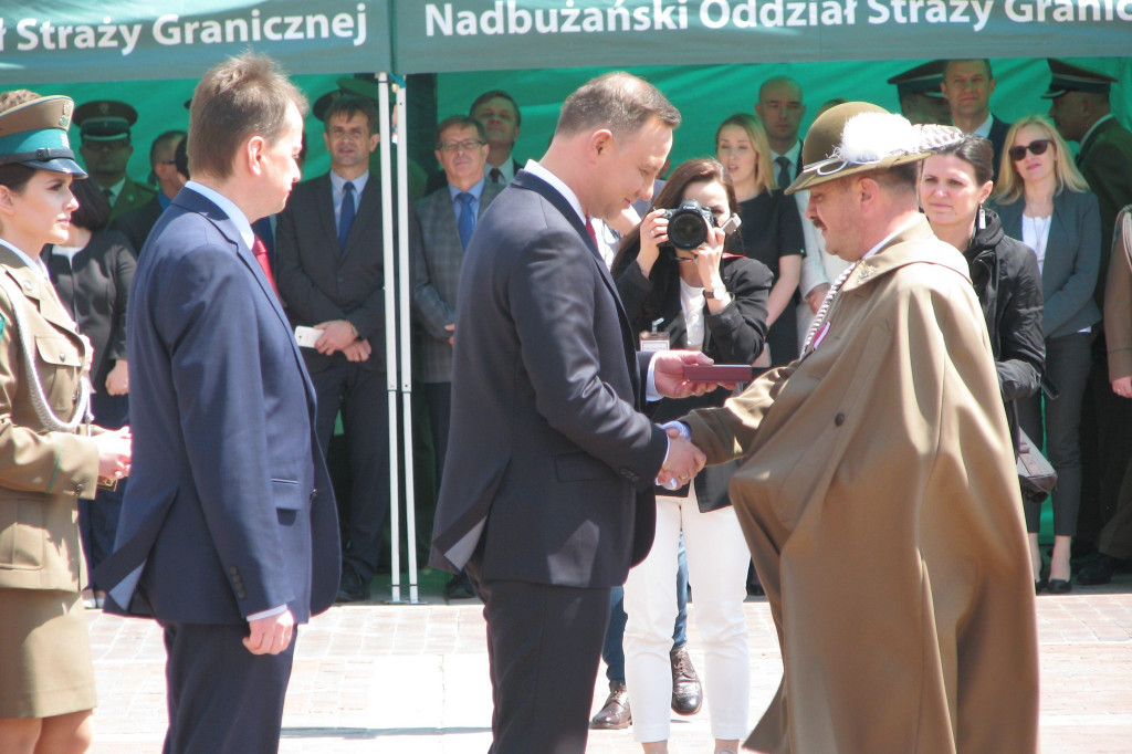 Zamość: Święto Straży Granicznej z prezydentem Andrzejem Dudą [ZDJĘCIA]