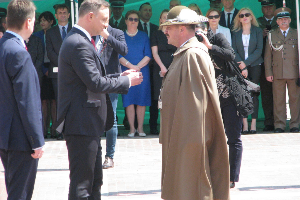 Zamość: Święto Straży Granicznej z prezydentem Andrzejem Dudą [ZDJĘCIA]