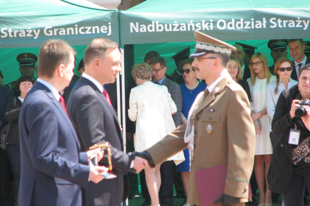 Zamość: Święto Straży Granicznej z prezydentem Andrzejem Dudą [ZDJĘCIA]