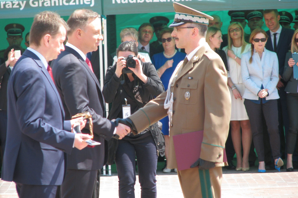 Zamość: Święto Straży Granicznej z prezydentem Andrzejem Dudą [ZDJĘCIA]