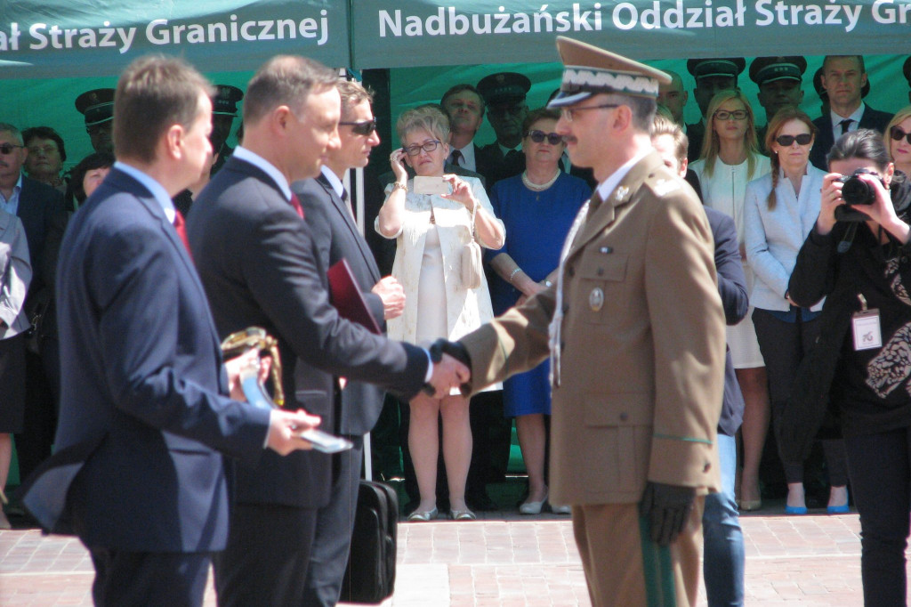 Zamość: Święto Straży Granicznej z prezydentem Andrzejem Dudą [ZDJĘCIA]