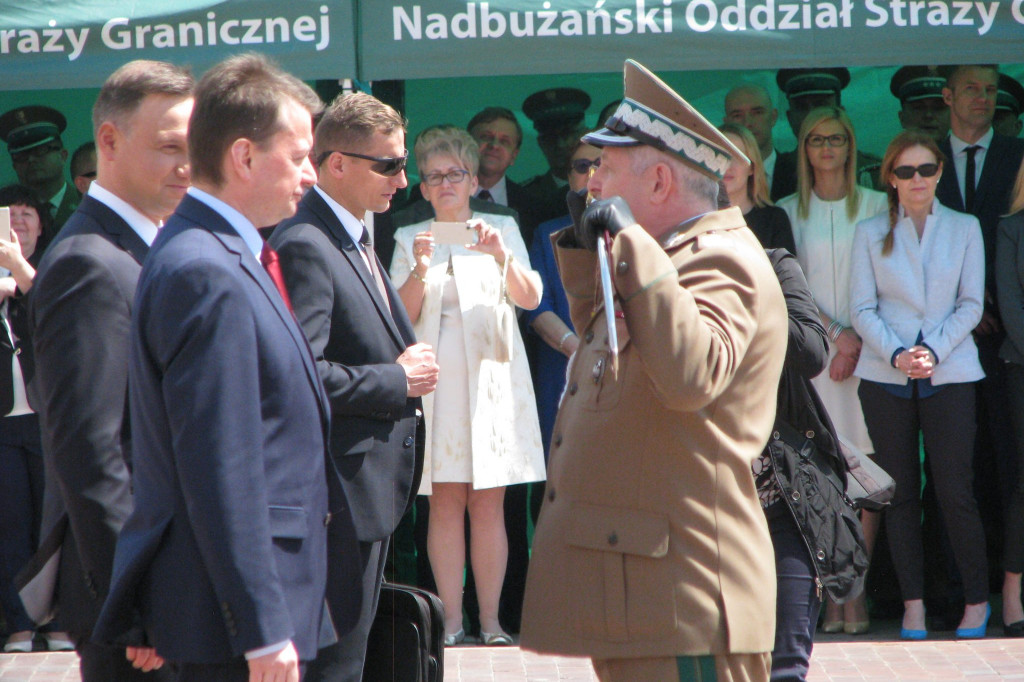 Zamość: Święto Straży Granicznej z prezydentem Andrzejem Dudą [ZDJĘCIA]