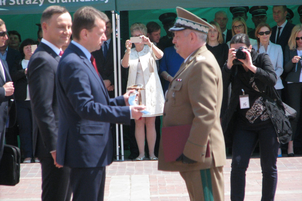 Zamość: Święto Straży Granicznej z prezydentem Andrzejem Dudą [ZDJĘCIA]