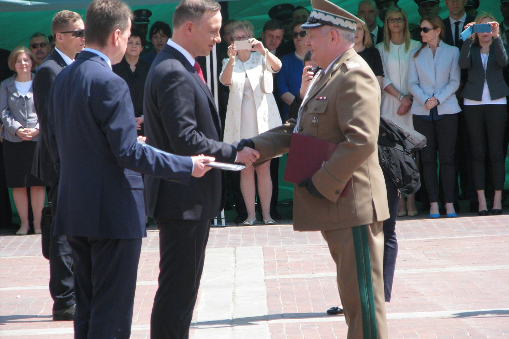 Zamość: Święto Straży Granicznej z prezydentem Andrzejem Dudą [ZDJĘCIA]