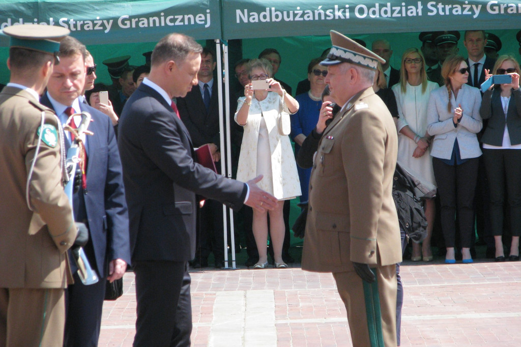 Zamość: Święto Straży Granicznej z prezydentem Andrzejem Dudą [ZDJĘCIA]