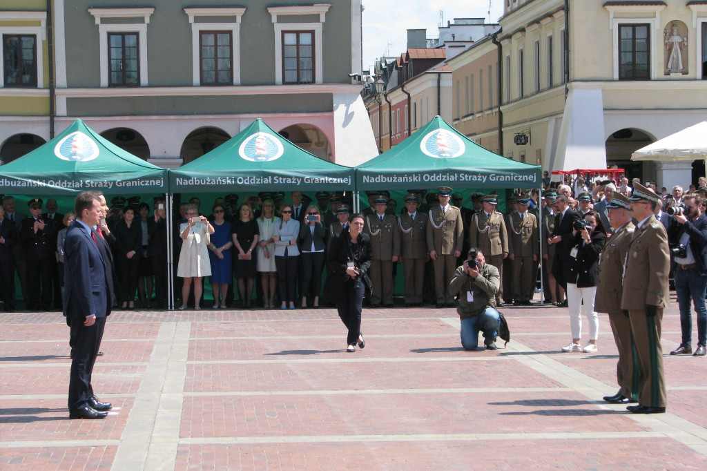 Zamość: Święto Straży Granicznej z prezydentem Andrzejem Dudą [ZDJĘCIA]