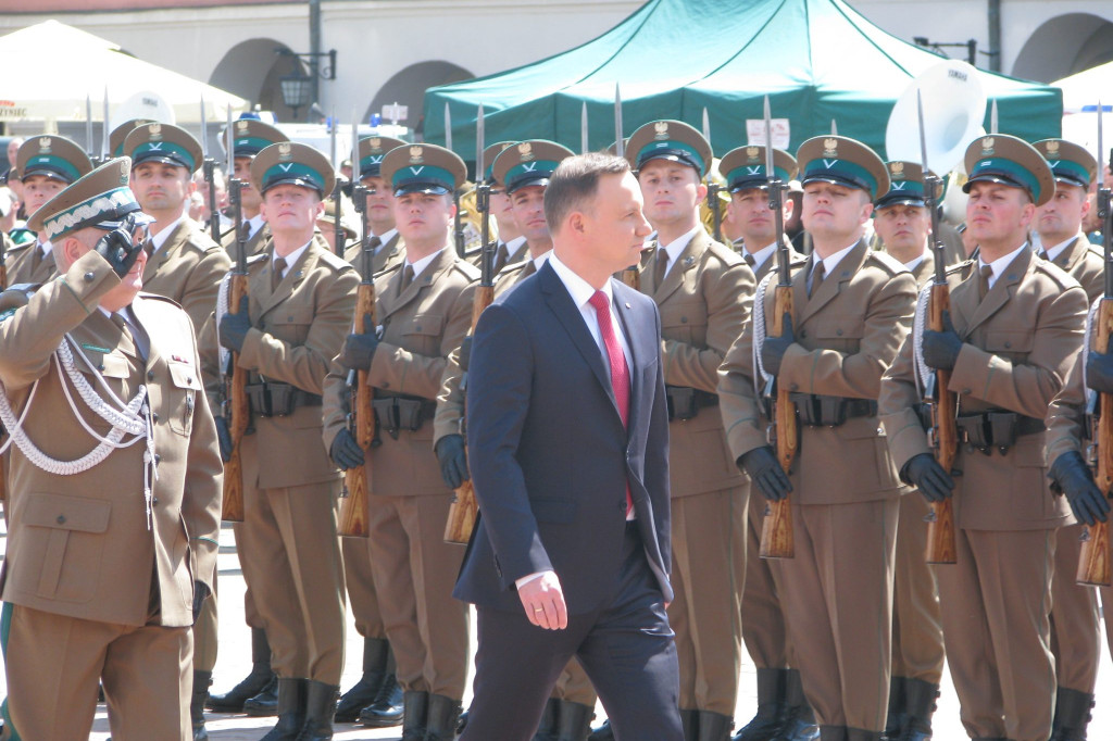 Zamość: Święto Straży Granicznej z prezydentem Andrzejem Dudą [ZDJĘCIA]
