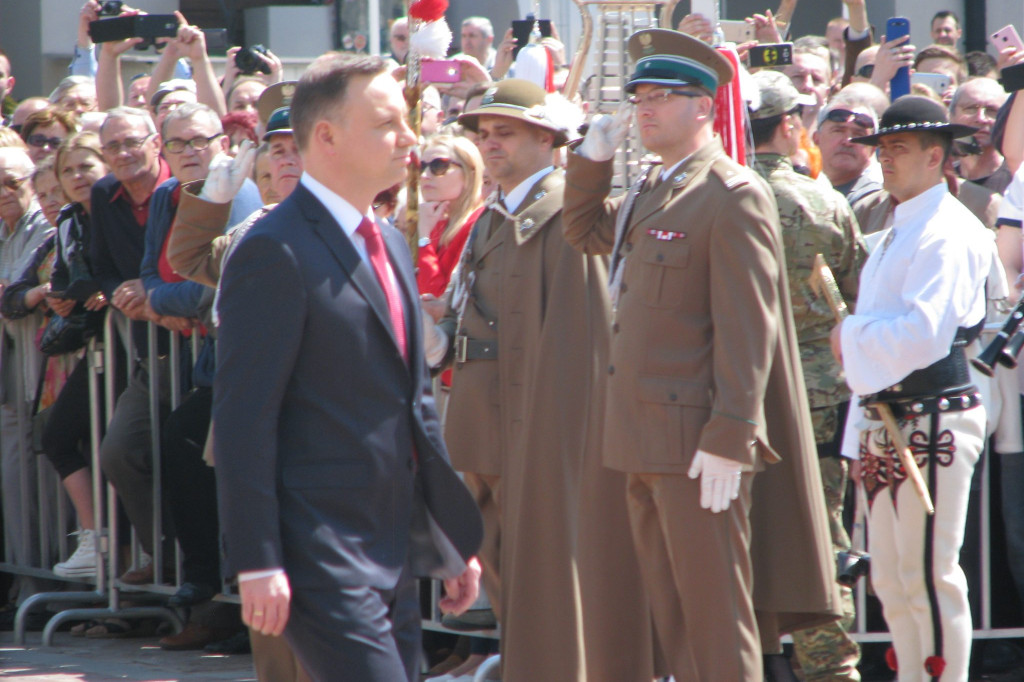 Zamość: Święto Straży Granicznej z prezydentem Andrzejem Dudą [ZDJĘCIA]