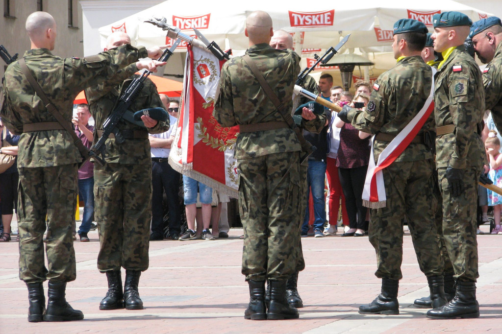 Zamość: Przysięga wojskowa na Rynku Wielkim [ZDJĘCIA]