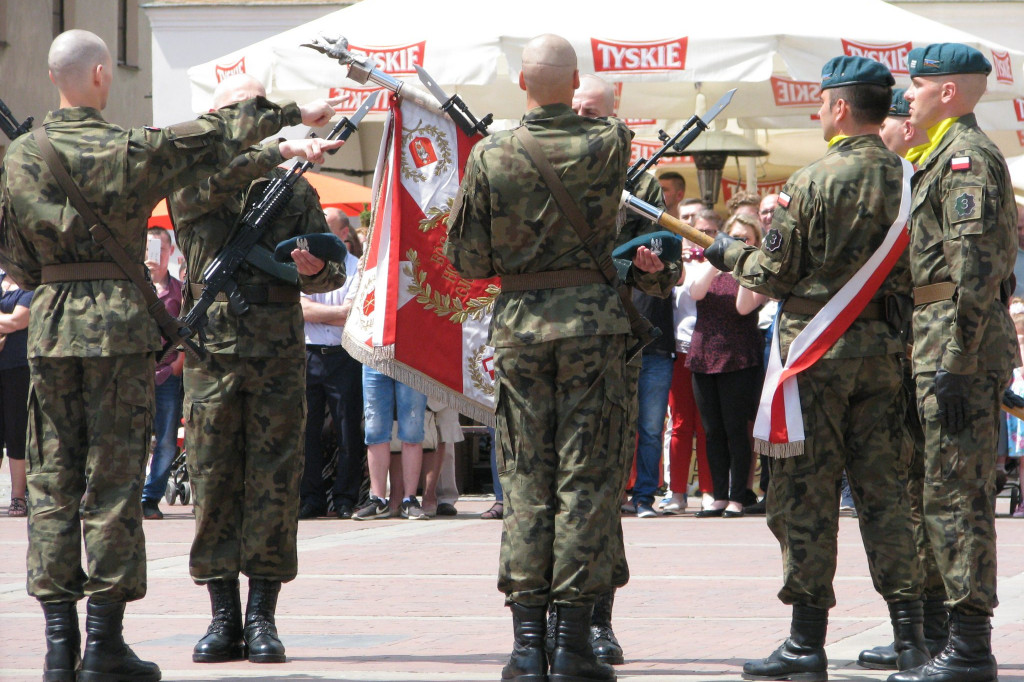 Zamość: Przysięga wojskowa na Rynku Wielkim [ZDJĘCIA]