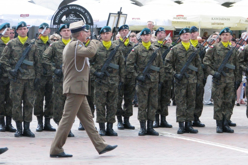 Zamość: Przysięga wojskowa na Rynku Wielkim [ZDJĘCIA]