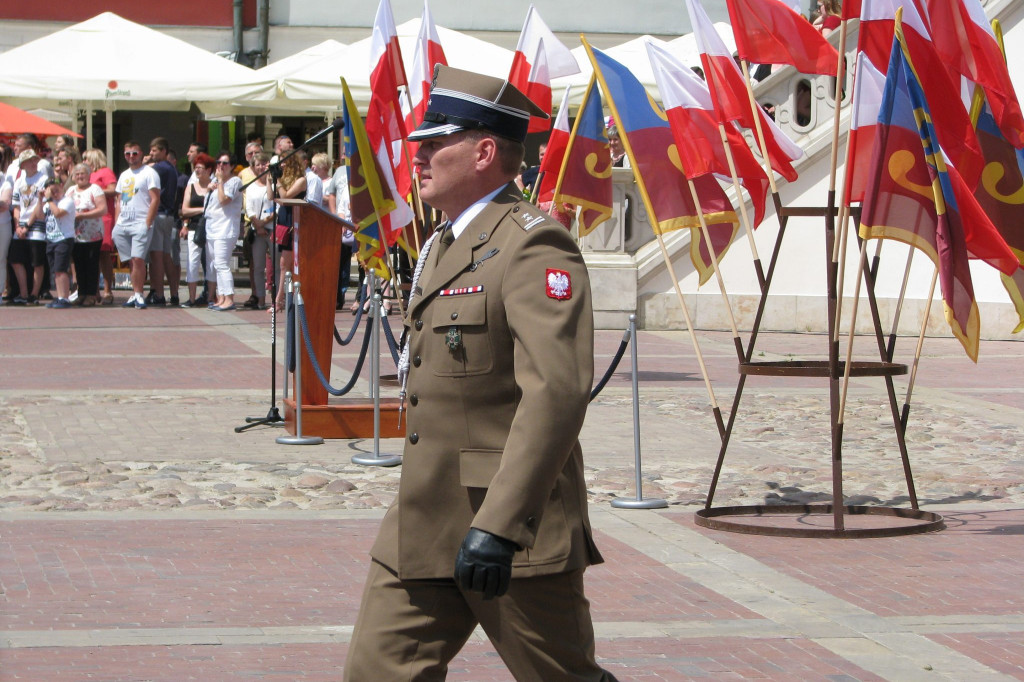 Zamość: Przysięga wojskowa na Rynku Wielkim [ZDJĘCIA]