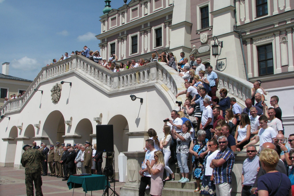 Zamość: Przysięga wojskowa na Rynku Wielkim [ZDJĘCIA]