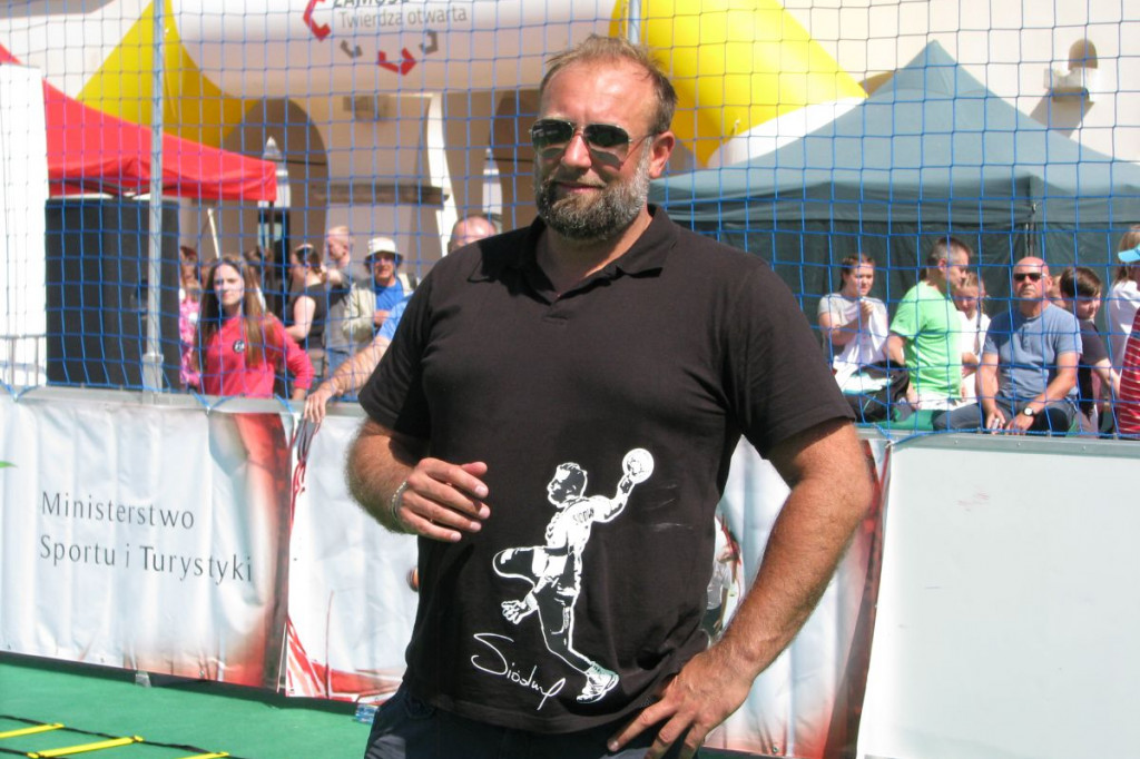 Zamość: Artur Siódmiak i Michał Jurecki zachęcali do gry w piłkę ręczną [ZDJĘCIA]
