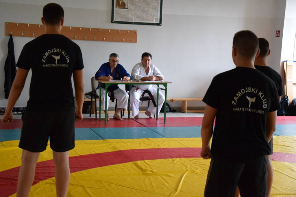 Zamość: Karate i egzaminy