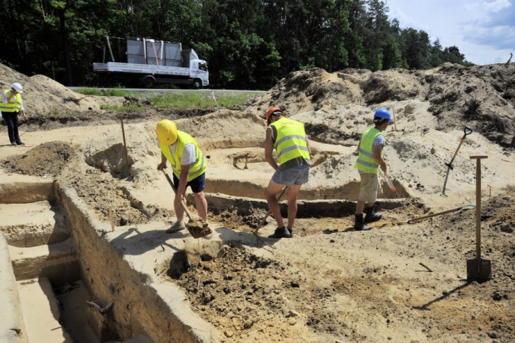 Region: Budowa S17 odsłania miejsce bitwy pod Żyrzynem z 1863 roku