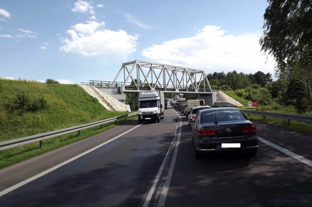 Region: Utrudnienia na krajowej 17