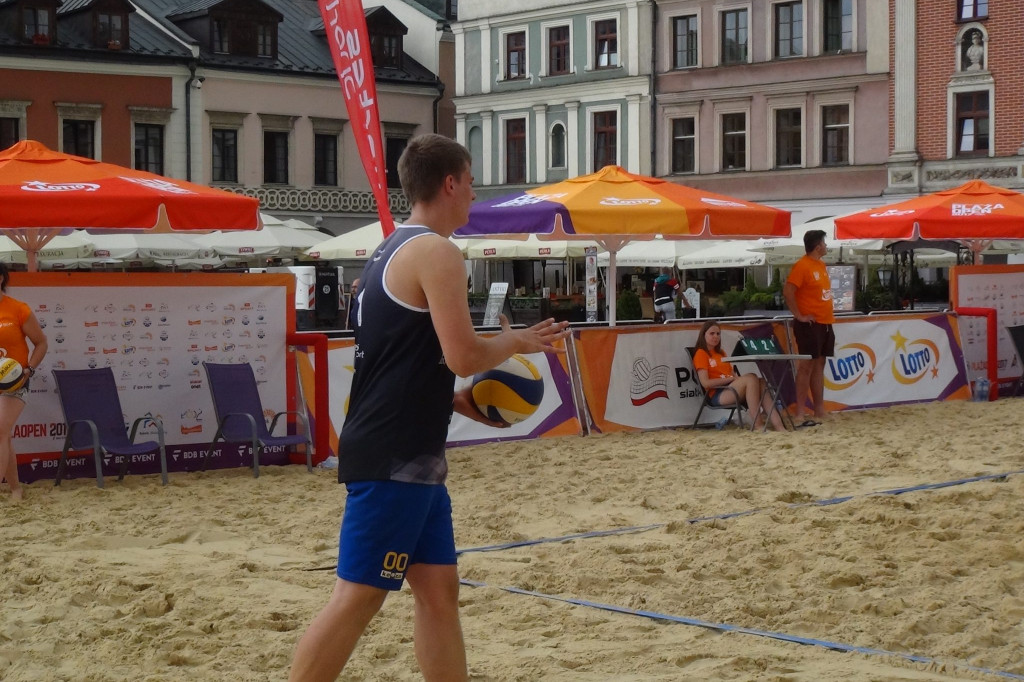 Zamość: Plaża Open - amatorzy już grają [FOTO]