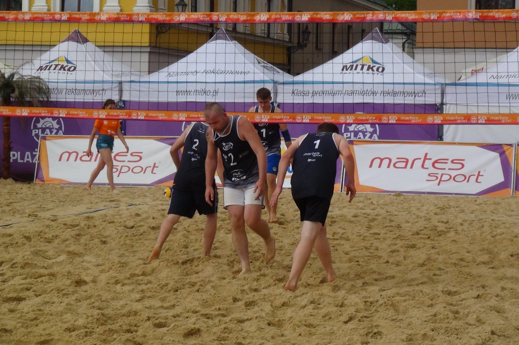Zamość: Plaża Open - amatorzy już grają [FOTO]