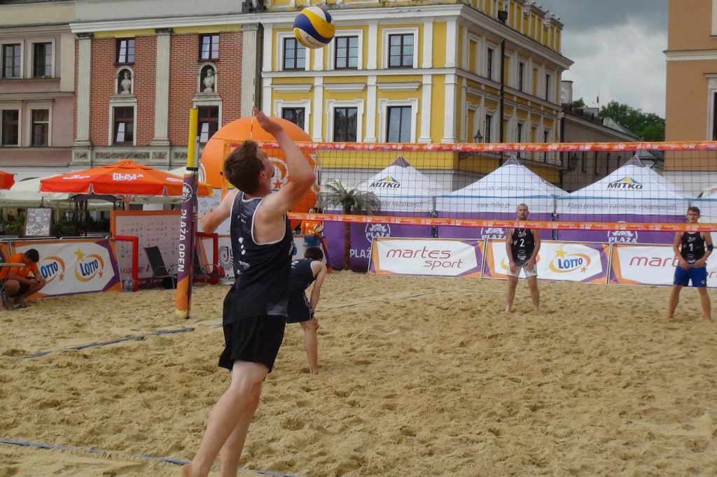 Zamość: Plaża Open - amatorzy już grają [FOTO]