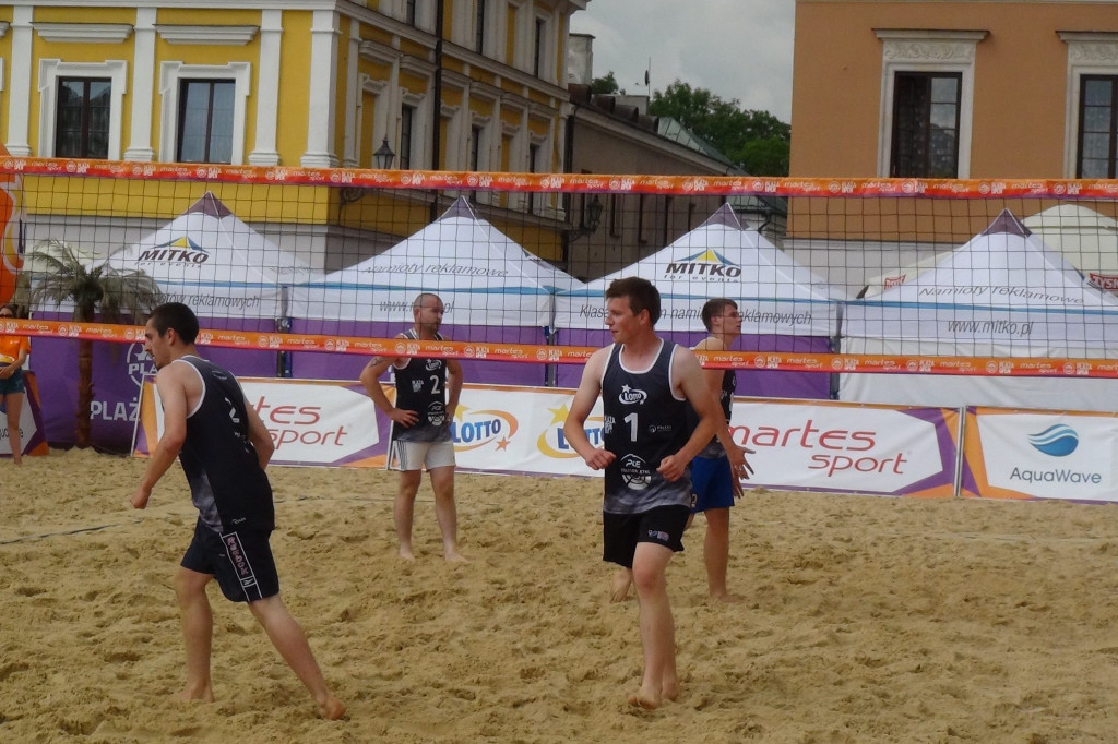 Zamość: Plaża Open - amatorzy już grają [FOTO]