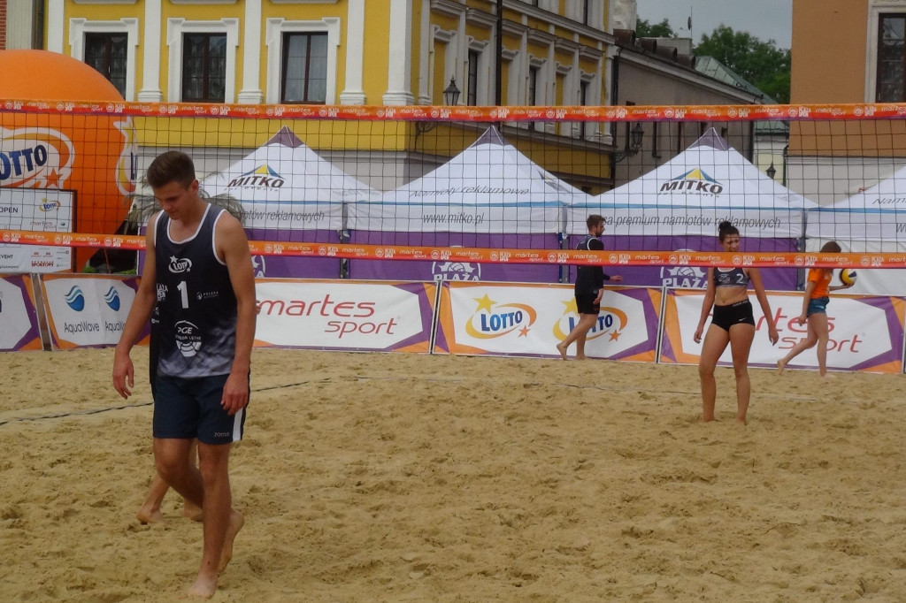 Zamość: Plaża Open - amatorzy już grają [FOTO]