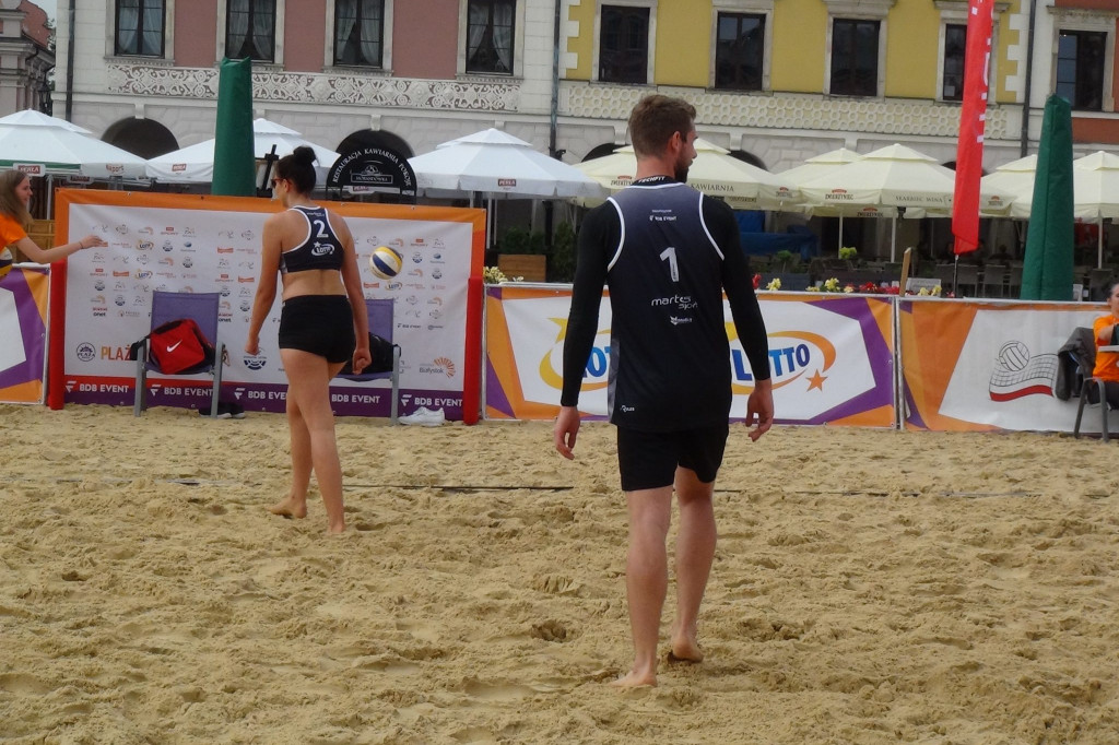 Zamość: Plaża Open - amatorzy już grają [FOTO]
