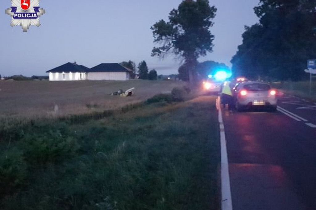 Czerniczyn: Pijany 70-latek spowodował wypadek i uciekł nie udzielając pomocy rannym