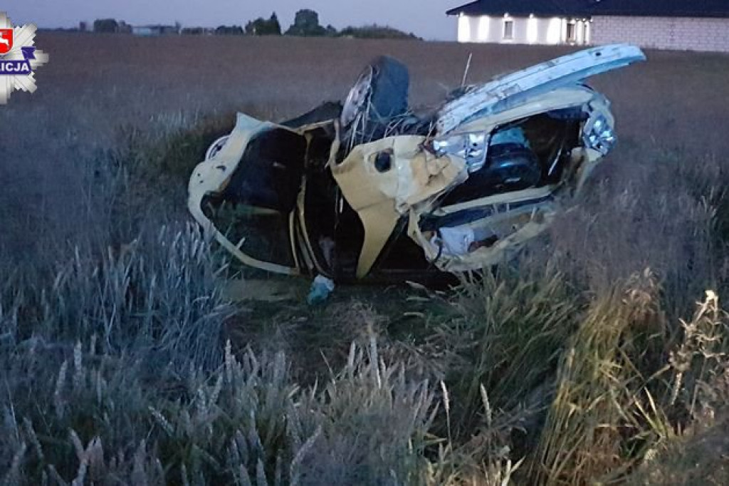 Czerniczyn: Pijany 70-latek spowodował wypadek i uciekł nie udzielając pomocy rannym
