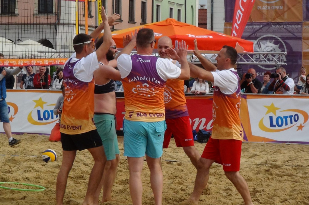 Zamość: Plaża Open - Reprezentacja Zamościa lepsza od Łowców. B [FOTO]
