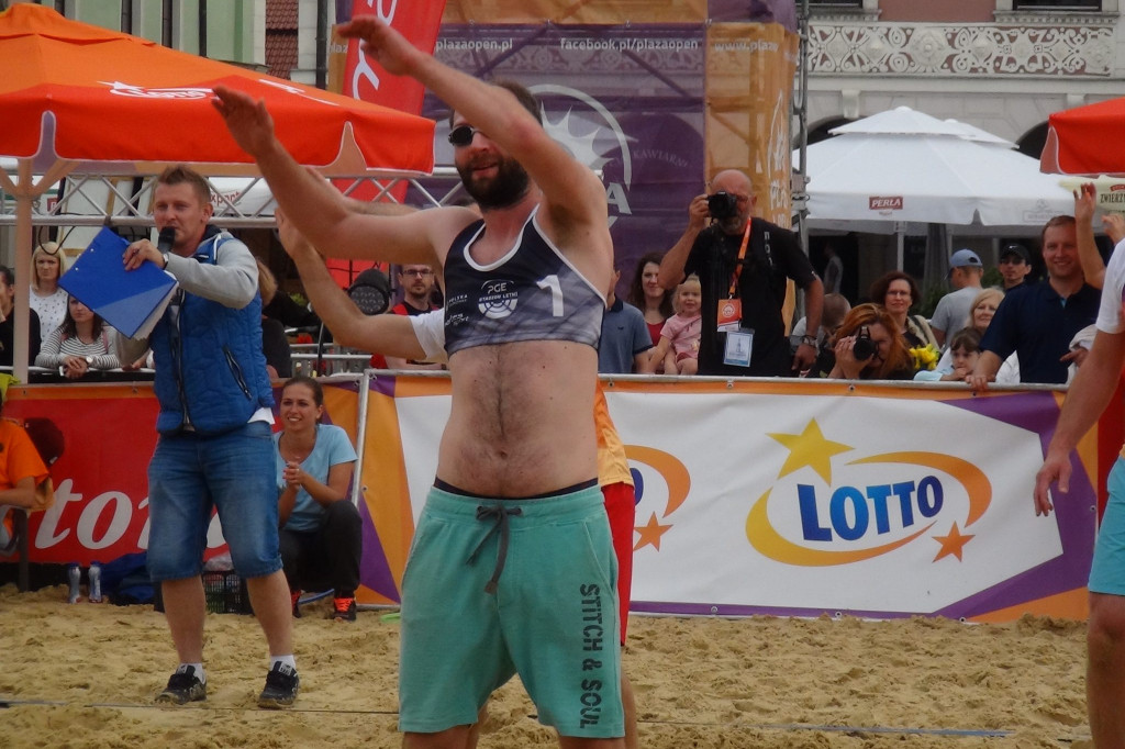Zamość: Plaża Open - Reprezentacja Zamościa lepsza od Łowców. B [FOTO]