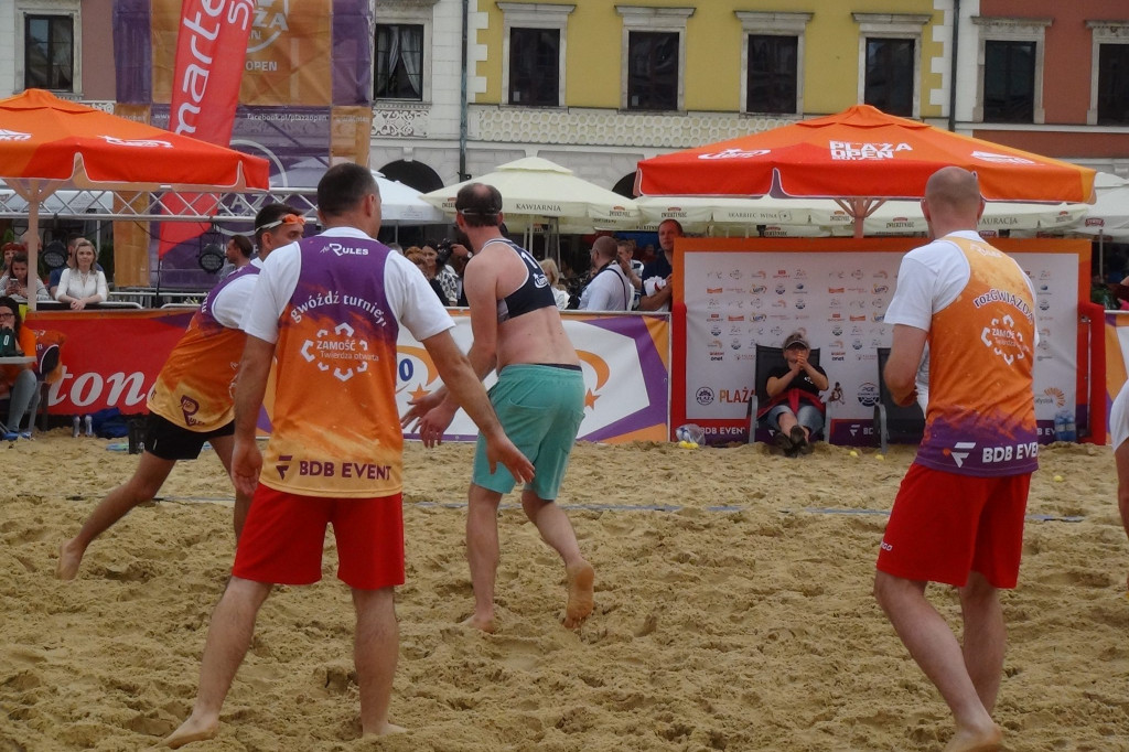 Zamość: Plaża Open - Reprezentacja Zamościa lepsza od Łowców. B [FOTO]