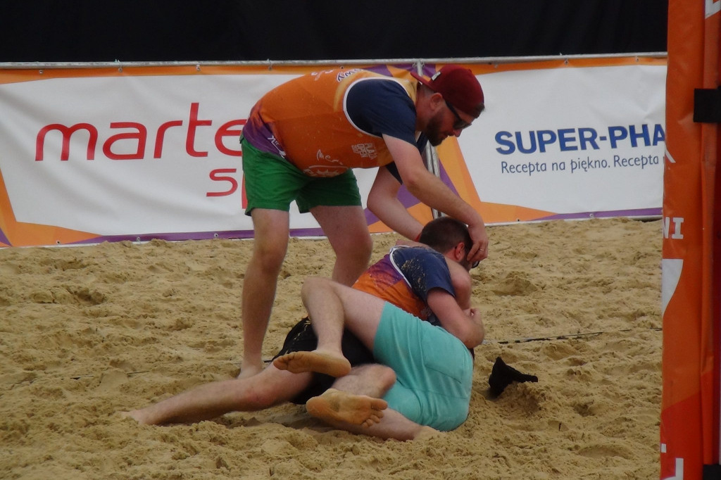 Zamość: Plaża Open - Reprezentacja Zamościa lepsza od Łowców. B [FOTO]