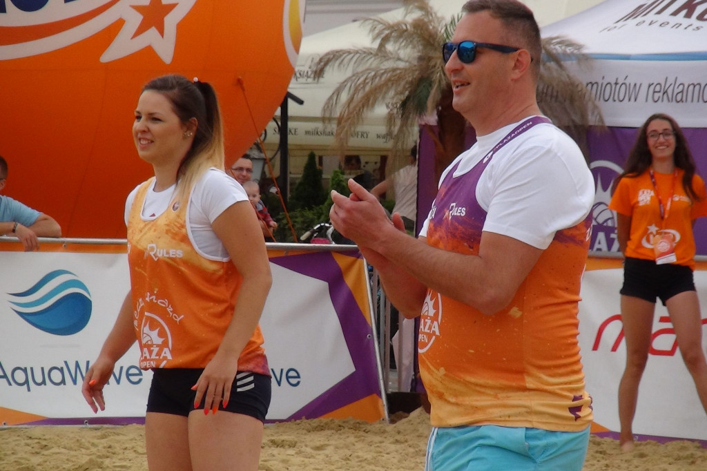 Zamość: Plaża Open - Reprezentacja Zamościa lepsza od Łowców. B [FOTO]