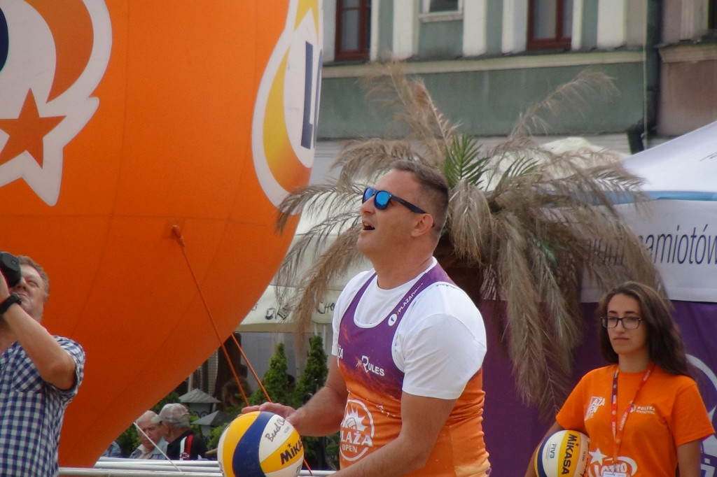 Zamość: Plaża Open - Reprezentacja Zamościa lepsza od Łowców. B [FOTO]