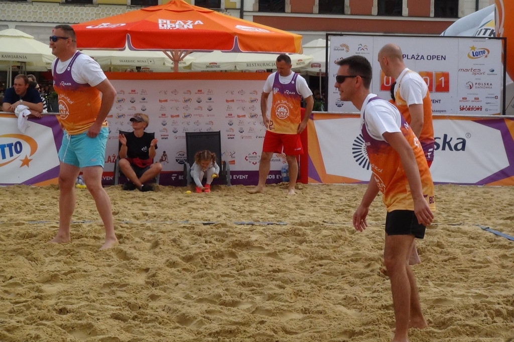 Zamość: Plaża Open - Reprezentacja Zamościa lepsza od Łowców. B [FOTO]