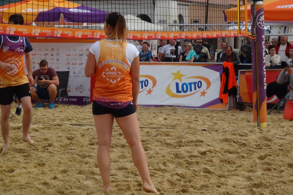 Zamość: Plaża Open - Reprezentacja Zamościa lepsza od Łowców. B [FOTO]