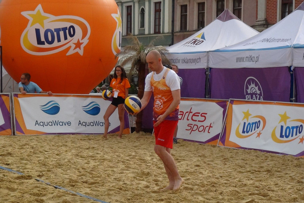 Zamość: Plaża Open - Reprezentacja Zamościa lepsza od Łowców. B [FOTO]
