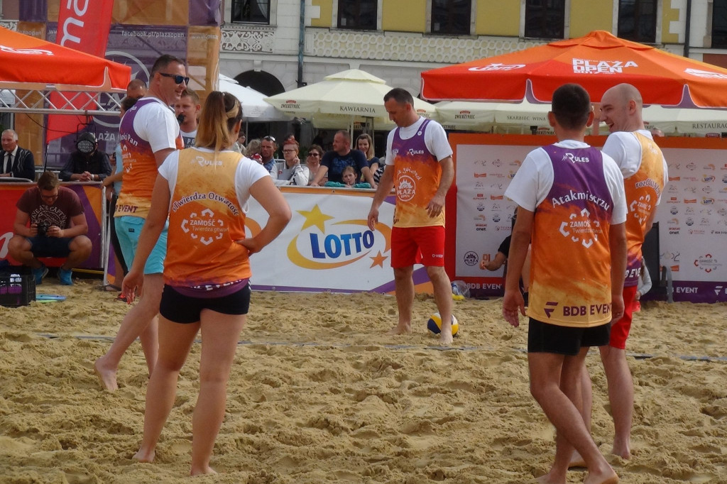 Zamość: Plaża Open - Reprezentacja Zamościa lepsza od Łowców. B [FOTO]