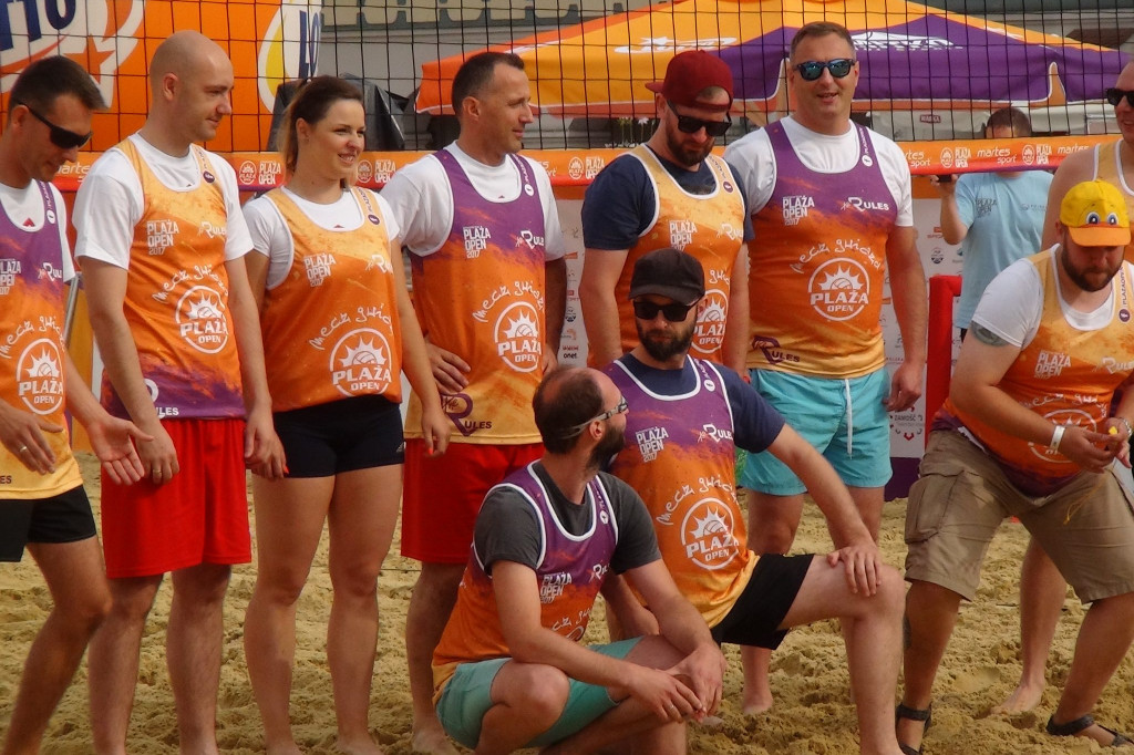 Zamość: Plaża Open - Reprezentacja Zamościa lepsza od Łowców. B [FOTO]