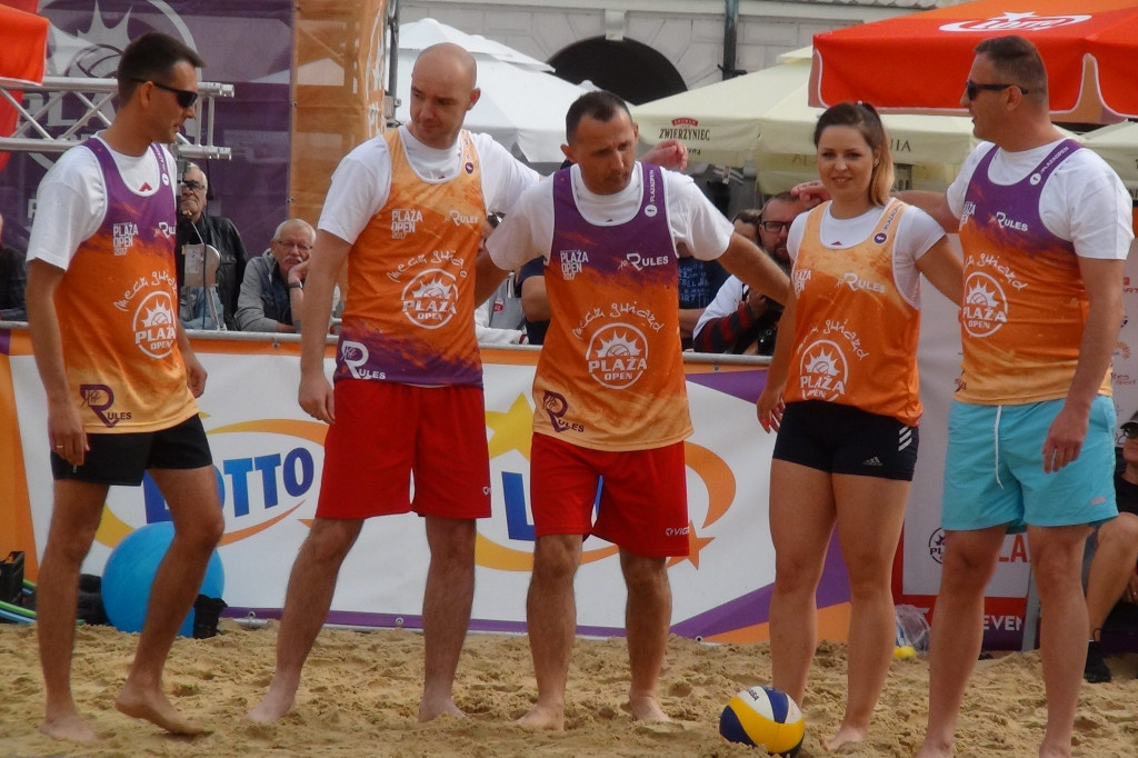 Zamość: Plaża Open - Reprezentacja Zamościa lepsza od Łowców. B [FOTO]
