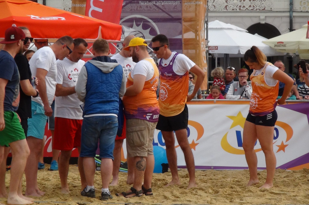 Zamość: Plaża Open - Reprezentacja Zamościa lepsza od Łowców. B [FOTO]